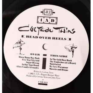 Cocteau Twins -  Head Over Heels 1983 UK Vinyl LP (Satin sleeve) ***READY TO SHIP from Hong Kong***